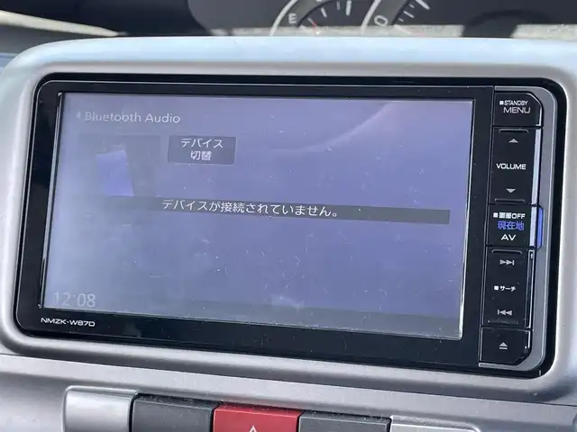 ダイハツ タント カスタム X リミテッド 滋賀県 2008(平20)年 7.6万km ブラックマイカ 禁煙車/純正ナビ/・NMZK-W67D/・CD/DVD/USB/フルセグ/Bluetooth/ipod/ETC/前方ドラレコ/片側パワースライドドア/純正フロアマット/スマートキー