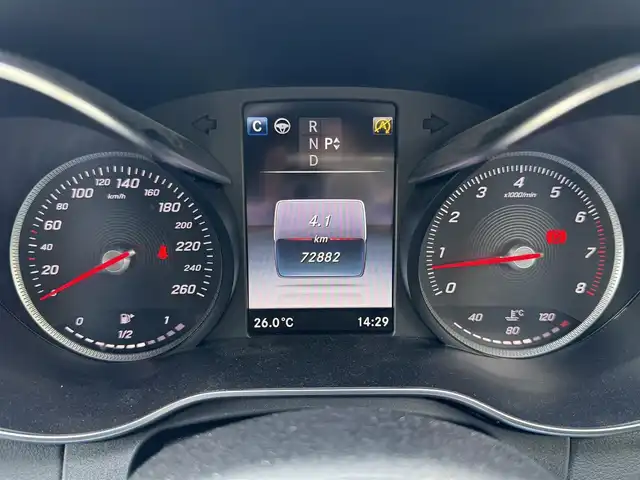 メルセデス・ベンツ Ｃ２００ アバンギャルド AMGライン 滋賀県 2017(平29)年 7.3万km ポーラホワイト HDDナビ/ワンセグテレビ（走行中視聴可能）/バックカメラ/ウィンカーミラー/クルーズコントロール/プッシュスタート/ETC/ブラインドスポットモニター/D+N席パワーシート/D+N席シートヒーター/レーンキープアシスト