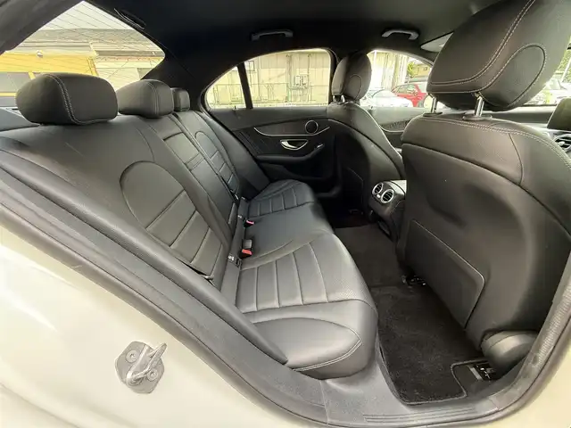 メルセデス・ベンツ Ｃ２００ アバンギャルド AMGライン 滋賀県 2017(平29)年 7.3万km ポーラホワイト HDDナビ/ワンセグテレビ（走行中視聴可能）/バックカメラ/ウィンカーミラー/クルーズコントロール/プッシュスタート/ETC/ブラインドスポットモニター/D+N席パワーシート/D+N席シートヒーター/レーンキープアシスト