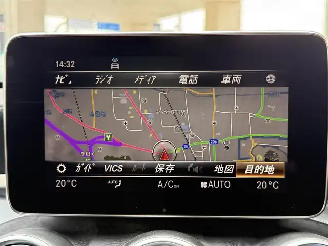 メルセデス・ベンツ Ｃ２００ アバンギャルド AMGライン 滋賀県 2017(平29)年 7.3万km ポーラホワイト HDDナビ/ワンセグテレビ（走行中視聴可能）/バックカメラ/ウィンカーミラー/クルーズコントロール/プッシュスタート/ETC/ブラインドスポットモニター/D+N席パワーシート/D+N席シートヒーター/レーンキープアシスト