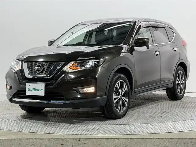 日産 エクストレイル 20X 大阪府 2019(令1)年 2.8万km チタニウムカーキ 黒革シート ナビTV バックカメラ 後席モニター パワーバックドア 衝突軽減ブレーキ レーンアシスト スマートキー プッシュスタート クリアランスソナー ドライブレコーダー ETC