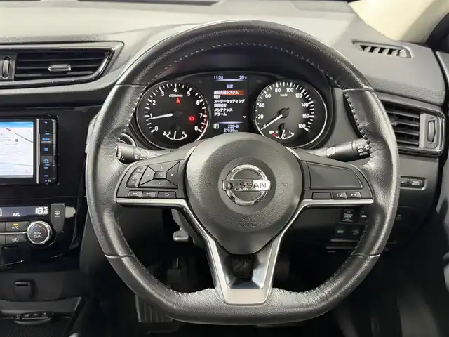 日産 エクストレイル 20X 大阪府 2019(令1)年 2.8万km チタニウムカーキ 黒革シート ナビTV バックカメラ 後席モニター パワーバックドア 衝突軽減ブレーキ レーンアシスト スマートキー プッシュスタート クリアランスソナー ドライブレコーダー ETC