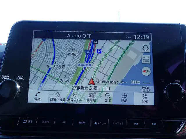 日産 オーラ ニスモ 千葉県 2022(令4)年 4.5万km スーパーブラック エマージェンシーブレーキ/プロパイロット/インテリジェントクルーズコントロール/インテリジェントルームミラー/ワイヤレス充電/純正ナビ/地デジTV/【Bluetooth接続】/アラウンドビューモニター/コンビハンドル/ステアリングスイッチ/ETC（2.0）/LEDヘッドライト/フォグライト/ウインカーミラー/コーナーセンサー/純正17インチアルミホイル/サイド/カーテンエアバッグ/インテリジェントキー