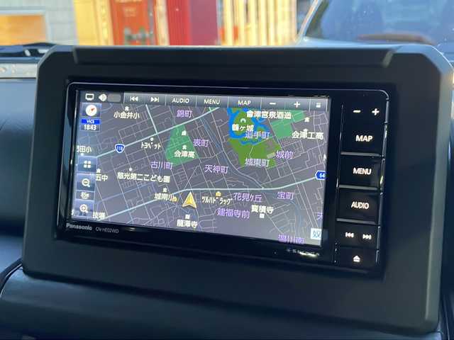 スズキ ジムニー XL 福島県 2023(令5)年 2.2万km シフォンアイボリーM レーダーブレーキサポート　ナビ　Ｂｌｕｅｔｏｏｔｈ　フルセグ　ドラレコ　シートヒーター　ＥＴＣ　オートライト　フォグ　電格ミラー　マット　スマートキー　純正１６ＡＷ　ドアミラーヒーター　ドアバイザー