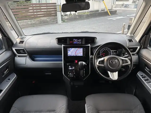 トヨタ タンク カスタムG 愛知県 2019(令1)年 10万km ブラックマイカメタリック ワンオーナー/純正ナビ（NSZT-W68T）/　CD/DVD/SD/BT/AM/FM/フルセグＴＶ/バックカメラ/スマートアシスト３/フロントスポイラー/両側電動スライドドア/クルーズコントロール/ＥＴＣ/純正フロアマット/純正ドアバイザー/LEDヘッドライト/スマートキー×2/ＩＳＯＦＩＸ