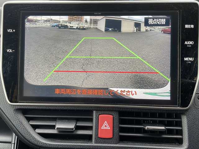 トヨタ ノア ハイブリッド G 山形県 2018(平30)年 6.3万km ブラック ・TRDエアロ（フロント、サイド、リア）/・モデリスタAW/・純正10インチナビ/フルセグ/CDDVD/Bluetooth/・純正フリップダウンモニター/・バックカメラ/・ビルトインETC/・クルーズコントロール/・プリクラッシュセーフティ/・レーンキープアシスト/・オートマチックハイビーム/・LEDヘッドライト/・両側ワンタッチパワースライドドア/・前席シートヒーター/・フロントワイパーデアイサー/・純正AW＋スタッドレスタイヤ車載/・純正マット/・純正エンジンスターター/・スペアキー1本/・保証書/・取扱説明書