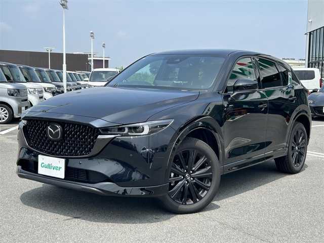 マツダ ＣＸ－５ XD スポーツアピアランス 奈良県 2025(令7)年 0.4万km ジェットブラックマイカ 純正ナビ　/フルセグＴＶ　/BT/USB/アラウンドビューモニター　/ＢＯＳＥプレミアムサウンド　/前後ドライブレコーダー　/追従型クルーズコントロール　/レザーシート　/パワーシート　/シートヒーター　/エアシート　/ステアリングヒーター/置くだけ充電/LEDヘッドライト/オートライト/ワンオーナー/スマートキー/前後コーナーセンサー/衝突被害軽減システム/レーンキープアシスト/AUTOHOLD/純正19インチアルミホイール/純正フロアマット/アイドリングストップ/パーキングアシスト