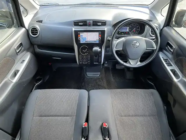 日産 デイズ HWS X Vセレ +SeftyⅡ 滋賀県 2015(平27)年 7.2万km モカブラウンP 純正SDナビ/【Bluetooth/CD/DVD/フルセグTV】/全方位カメラ/衝突被害軽減ブレーキ/HIDヘッドライト/純正フロアマット/プッシュスタート/スマートキー