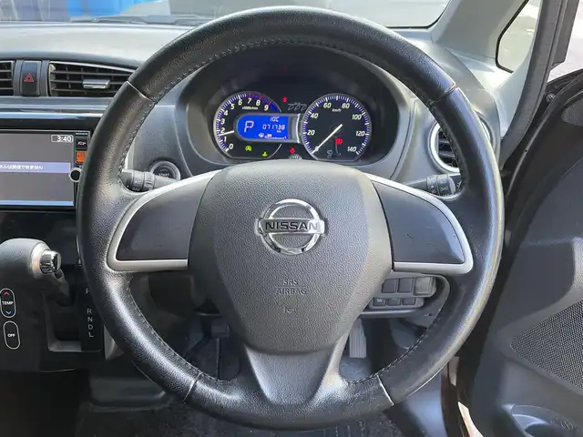 日産 デイズ HWS X Vセレ +SeftyⅡ 滋賀県 2015(平27)年 7.2万km モカブラウンP 純正SDナビ/【Bluetooth/CD/DVD/フルセグTV】/全方位カメラ/衝突被害軽減ブレーキ/HIDヘッドライト/純正フロアマット/プッシュスタート/スマートキー