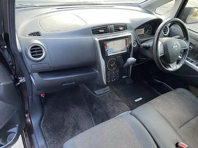 日産 デイズ HWS X Vセレ +SeftyⅡ 滋賀県 2015(平27)年 7.2万km モカブラウンP 純正SDナビ/【Bluetooth/CD/DVD/フルセグTV】/全方位カメラ/衝突被害軽減ブレーキ/HIDヘッドライト/純正フロアマット/プッシュスタート/スマートキー