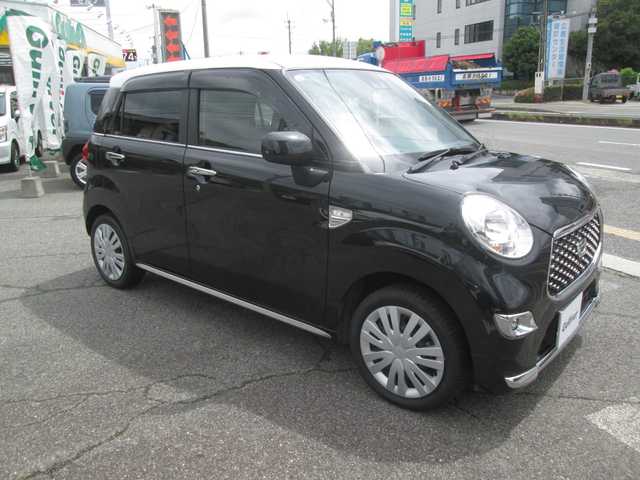 ダイハツ キャスト スタイル X リミテッド SAⅢ 広島県 2021(令3)年 4.7万km ブラックマイカメタリック 新車ワンオーナー/スマートアシスト3/社外ナビ/オートライト/社外LEDヘッドライトバルブ/純正LEDフォグ/地デジTV/Bluetooth/シートカバー/前席シートヒーター/ドラレコ/新車保証書/取扱説明書/スペアキー