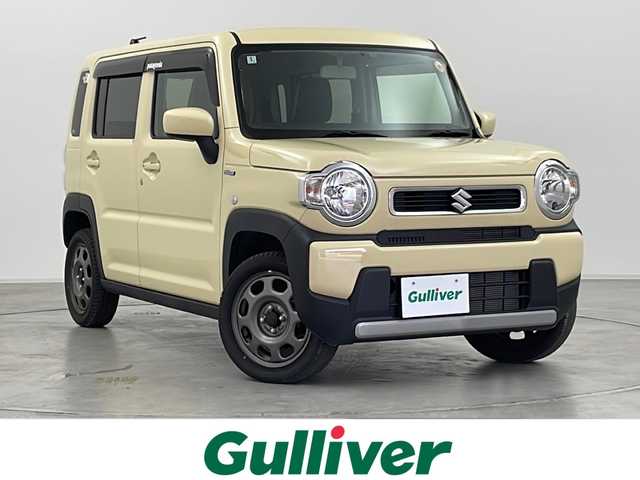 スズキ ハスラー HYBRID G 群馬県 2022(令4)年 1.2万km シフォンアイボリーM 純正ナビ　フルセグＴＶ　Ｂｌｕｅｔｏｏｔｈ接続　オートライト　前席シートヒーター　ＥＴＣ　ドラレコ　スマートキー　プッシュスタートボタン　純正アルミホイール　アイドリングストップ　横滑り防止装置　禁煙
