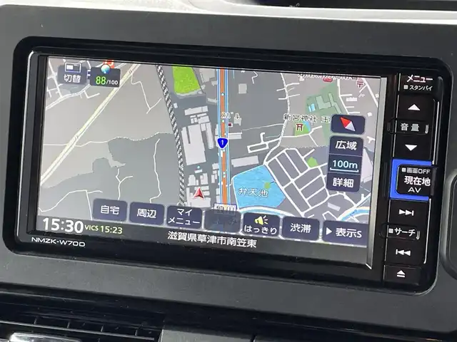 ダイハツ タント カスタム RS 滋賀県 2020(令2)年 2.5万km シャイニングホワイトパール 純正ナビ/(Bluetooth/CD/DVD/フルセグTV)/衝突被害軽減システム/全方位カメラ/レーダークルーズコントロール/両側パワースライドドア/ETC/コーナーセンサー/ステアリングスイッチ/ハーフレザーシート/LEDヘッドライト/オートライト/オートハイビーム/純正15インチアルミホイール/ドライブレコーダー/スペアキー