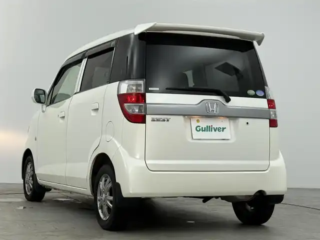 ホンダ ゼスト D 愛知県 2009(平21)年 9.2万km プレミアムホワイトパール スタッドレスタイヤ付/社外AW/純正フロアマット/ハロゲンヘッドライト