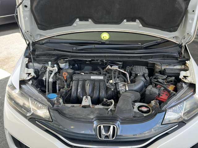 ホンダ フィット 13G Fパッケージ 栃木県 2014(平26)年 8.8万km プレミアムホワイトパール 社外ナビ/(ECLIPSE　AVN133M)/ワンセグTV/CD/FM/AM/電格ウィンカーミラー/ETC/ドライブレコーダー/(コムテック　HDR103)/ドアバイザー/フロアマット/禁煙車/取説