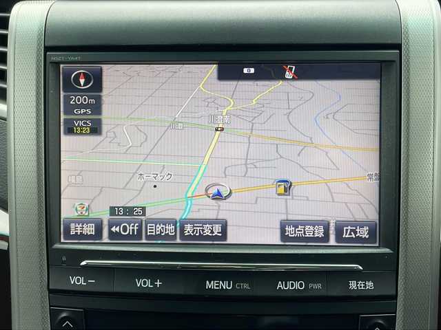 トヨタ アルファード 240S 茨城県 2014(平26)年 16.4万km ブラック 純正SDナビ(Bluetooth/バックカメラ/フルセグTV)/後席用モニター/横滑り防止装置/コーナーセンサー/HIDオートライト/サイドエアバッグ/カーテンエアバッグ/スマートキー/冷房WAC/USB入力端子/3列シート/純正フロアマット/両側パワースライドドア/18インチ純正アルミホイール/MTモード付AT