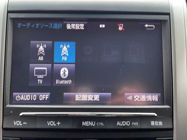 トヨタ アルファード 240S 茨城県 2014(平26)年 16.4万km ブラック 純正SDナビ(Bluetooth/バックカメラ/フルセグTV)/後席用モニター/横滑り防止装置/コーナーセンサー/HIDオートライト/サイドエアバッグ/カーテンエアバッグ/スマートキー/冷房WAC/USB入力端子/3列シート/純正フロアマット/両側パワースライドドア/18インチ純正アルミホイール/MTモード付AT
