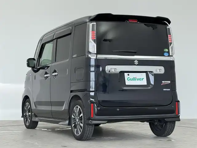 スズキ スペーシア カスタム HYBRID XS 愛知県 2020(令2)年 3.6万km ブルーイッシュブラックパール3 スズキセーフティサポート/純正8インチナビ/バックカメラ/両側パワースライドドア/DVD再生可能/シートヒーター/ドライブレコーダー/ETC装備/純正フロアマット/TV/オートライト