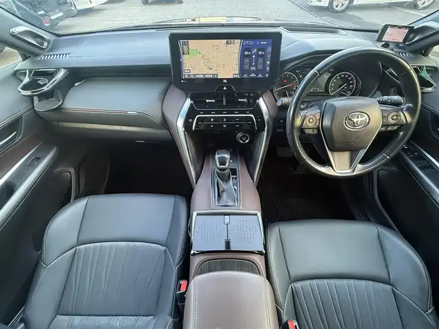 トヨタ ハリアー Z 千葉県 2021(令3)年 4.8万km ブラック ワンオーナー/１２．３インチ純正ナビ/モデリスタエアロ/JBLサウンド/パワーバックドア/ヘッドアップディスプレイ/デジタルインナーミラー/トヨタセーフティセンス/サイドバイザー/バックカメラ/コーナーセンサー/ハーフレザーシート/ブレーキホールド/オートハイビーム