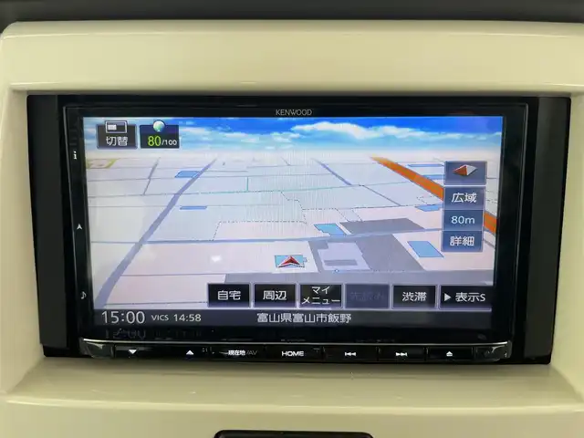 スズキ ハスラー G 富山県 2019(令1)年 3.4万km チアフルピンクメタリック/ホワイト2トーンルーフ ワンオーナー/社外7型ナビ（AM/FM/CD/DVD/SD/BT）/フルセグTV/デュアルカメラブレーキサポート/レーンキープアシスト/前席シートヒーター/スマートキー/プッシュスタート/純正15インチAW/純正フロアマット/ドアバイザー/オートエアコン/アイドリングストップ/取扱説明書/保証書
