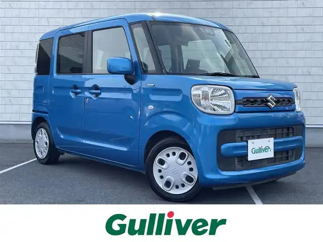 スズキ スペーシア HYBRID G 栃木県 2018(平30)年 5.6万km ブリスクブルーM ワンオーナー/禁煙車/SDナビ/ワンセグTV/・ABS/・横滑り防止装置/・コーナーセンサー/・レーンキープアシスト/・盗難防止装置/・衝突被害軽減システム/・デュアルセンサーブレーキサポート/・オートライト/ETC/ドライブレコーダー/スマートキー/保証書/記録簿/取扱説明書
