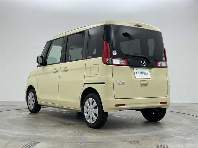 マツダ フレアワゴン XS 岡山県 2016(平28)年 5.4万km シフォンアイボリーM メモリーナビ　/【Bluetooth/フルセグTV/CD/DVD/USB接続】/型番:NR-MZ077/衝突軽減ブレーキシステム/片側パワースライドドア/ビルトインＥＴＣ/アイドリングストップ/純正フロアマット/ステアリングスイッチ/シートリフター/プッシュスタート/スマートキー×2