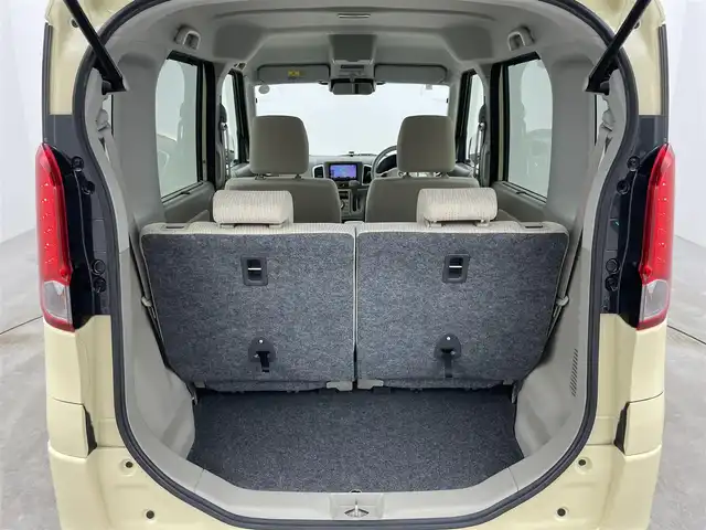 マツダ フレアワゴン XS 岡山県 2016(平28)年 5.4万km シフォンアイボリーM メモリーナビ　/【Bluetooth/フルセグTV/CD/DVD/USB接続】/型番:NR-MZ077/衝突軽減ブレーキシステム/片側パワースライドドア/ビルトインＥＴＣ/アイドリングストップ/純正フロアマット/ステアリングスイッチ/シートリフター/プッシュスタート/スマートキー×2