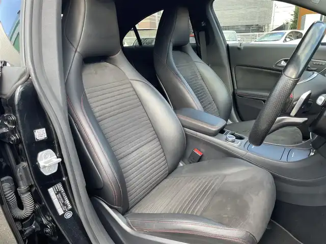 メルセデス・ベンツ ＣＬＡ２５０ 静岡県 2016(平28)年 9.7万km コスモスブラック AMGライン/ワンオーナー/純正HDDナビ・フルセグTV/DVD/CD/SD/Bluetooth/純正18インチアルミホイール/バックカメラ/クルーズコントロール/ハーフレザーシート/前席パワーシート/シートヒーター/HIDライト/スマートキー/プッシュスタート/新車時保証書/取扱説明書