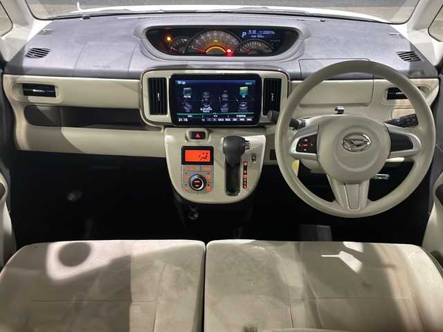 ダイハツ ムーヴ キャンバス G メイクアップ リミテッド　SAⅢ 山口県 2018(平30)年 10.3万km パールホワイトⅢ/ナチュラルベージュマイカメタリック 2トーン ワンオーナー　/両側パワースライドドア　/全方位カメラ　/Panasonic９型メモリナビ　/AM/FM/CD/DVD/Bluetooth/フルセグTV/コーナーセンサー　/ＬＥＤヘッドライト　/スマートキー×２　/純正フロアマット　/衝突被害軽減ブレーキ　/ＥＴＣ　/ドライブレコーダー