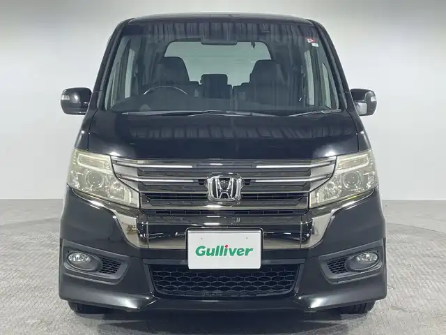ホンダ ステップワゴン スパーダ Z クールスピリット 神奈川県 2012(平24)年 6.2万km プレミアムスパークルブラックパール 純正７型メモリーナビゲーション【VXM122VF】/両側電動スライドドア/フルセグ　AM FM MUSICRACK Bluetooth　SDREC　USB ipod　CD DVD/バックカメラ/クルーズコントロール/アイドリングストップ/ハーフレザーシート/革巻きステアリング/パドルシフト/キーレスエントリー/ETC/ECON/スマートキー/HIDヘッドライト/オートライト/フロントフォグランプ/純正17インチアルミホイール/純正サイドシル・リアスポイラー/電格ウインカーミラー