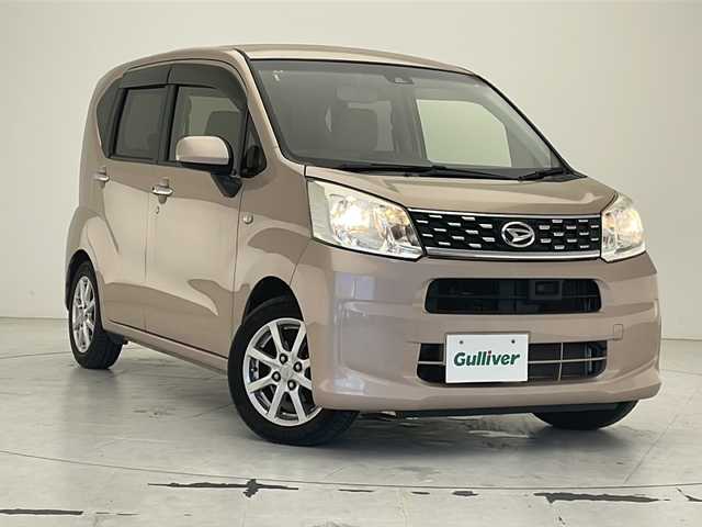 ダイハツ ムーヴ X SAⅡ 沖縄県 2016(平28)年 3.6万km ライトローズマイカメタリックⅡ 純正SDナビ/(Bluetooth CD DVD USB)/バックカメラ/ステアリングスイッチ/純正14インチアルミホイール/横滑り防止装置/コーナーセンサー/盗難防止装置/オートライト/衝突軽減システム/電動格納ミラー/スマートキー/スペアキー/ベンチシート/社外フロアマット