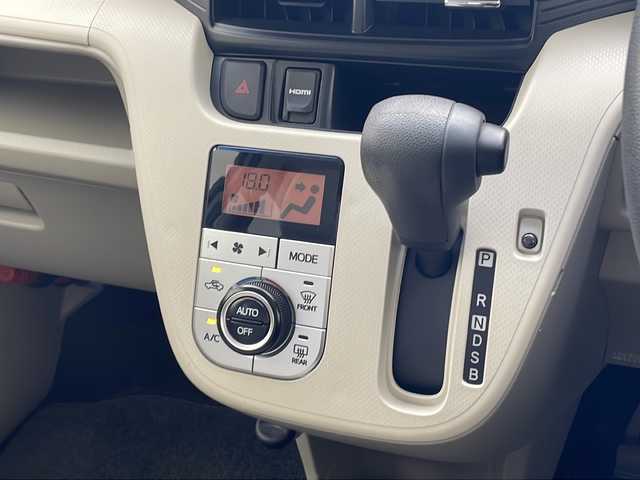 ダイハツ ムーヴ X SAⅡ 沖縄県 2016(平28)年 3.6万km ライトローズマイカメタリックⅡ 純正SDナビ/(Bluetooth CD DVD USB)/バックカメラ/ステアリングスイッチ/純正14インチアルミホイール/横滑り防止装置/コーナーセンサー/盗難防止装置/オートライト/衝突軽減システム/電動格納ミラー/スマートキー/スペアキー/ベンチシート/社外フロアマット