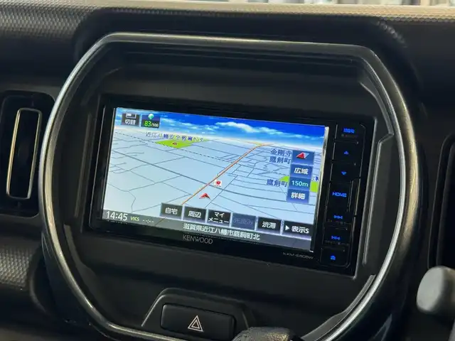 スズキ ハスラー Jスタイル 滋賀県 2021(令3)年 4.2万km オフブルーメタリック/ガンメタリック2トーンルーフ ワンオーナー/純正フルセグナビ/　フルセグ Bluetooth AM FM SD /ビルトインETC/デュアルカメラブレーキサポート/衝突軽減ブレーキ/車線逸脱警報機能/ふらつき警報機能/ハイビームアシスト/先行車発進お知らせ機能/コーナーセンサー/純正フロアマット/ルーフレール/純正LEDヘッドライト/純正15インチアルミ/純正フロアマット/シートヒーター/スマートキー×2/プッシュスタート/