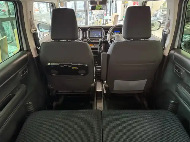 スズキ ハスラー Jスタイル 滋賀県 2021(令3)年 4.2万km オフブルーメタリック/ガンメタリック2トーンルーフ ワンオーナー/純正フルセグナビ/　フルセグ Bluetooth AM FM SD /ビルトインETC/デュアルカメラブレーキサポート/衝突軽減ブレーキ/車線逸脱警報機能/ふらつき警報機能/ハイビームアシスト/先行車発進お知らせ機能/コーナーセンサー/純正フロアマット/ルーフレール/純正LEDヘッドライト/純正15インチアルミ/純正フロアマット/シートヒーター/スマートキー×2/プッシュスタート/