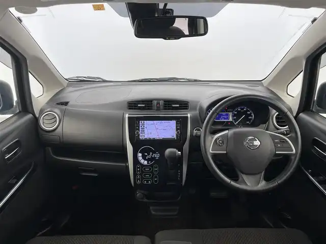 日産 デイズ ハイウェイスターG ターボ 富山県 2018(平30)年 6.8万km ブラック ワンオーナー/ターボ/純正ナビ（AM/FM/CD/DVD/AUX/BT）/フルセグTV/アラウンドビューモニター/クルーズコントロール/衝突被害軽減ブレーキ/レーンキープアシスト/オートマチックハイビーム/LEDヘッドライト/コーナーセンサー/スマートキー×２/プッシュスタート/アイドリングストップ/ドアバイザー/純正フロアマット/保証書