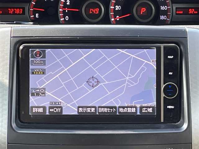 トヨタ ヴォクシー ZS 煌Z 岐阜県 2013(平25)年 7.3万km ブラック 4WD/両側パワースライドドア/モデリスタエアロ/ハーフレザーシート/純正ナビ/【Bluetooth．CD.DVD.AM/FM】/GPS(ASSURA)/ETC/ドライブレコーダー/バックカメラ/ハーフレザーシート/純正フロアマット/センターデフロック/スマートキー/保証書/取扱説明書/スペアキー