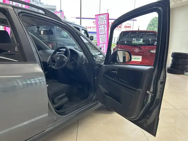 スズキ ＳＸ４ 1．5XG 東京都 2008(平20)年 5.1万km アズールグレーパールメタリック 社外オーディオ/(Kenwood U340)/(CD/AUX/USB)/純正オーディオ積み込み/前席シートヒーター/前後方ドライブレコーダー/純正フロアマット/スマートキー/ルーフレール/トノカバー/リアプライバシーガラス/ISOFIX/電動格納ミラー/HID/オートライト/フォグランプ/純正16インチアルミホイール/革巻きステアリング/W+サイドSRS&ABS/新車時保証書/取扱説明書