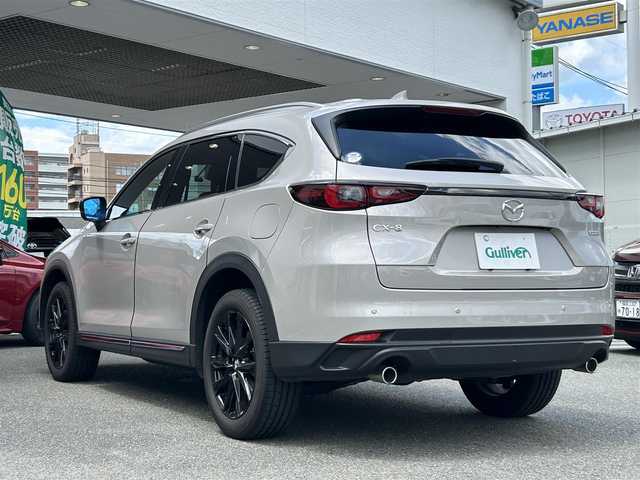 マツダ ＣＸ－８ XD ブラックトーンエディション 福岡県 2023(令5)年 1.4万km プラチナクォーツメタリック ワンオーナー/純正メーカーナビ（フルセグTV・AM・FM・Bluetooth）/全方位カメラ/3列シート/パワーシート/ヒートシーター/パワーバックドア/レーダークルーズコントロール/純正ドライブレコーダー/ワイヤレス充電(置くだけ充電）/ETC/TCS/WACエアコン/純正19インチアルミホイール/純正フロアマット/ウォークスルー/コーナーセンサー/LEDヘッドライト/オートライト/スマートキー×2本/USB入力端子/横滑り防止装置/盗難防止装置/カーテンエアバック/取扱説明書/保証書
