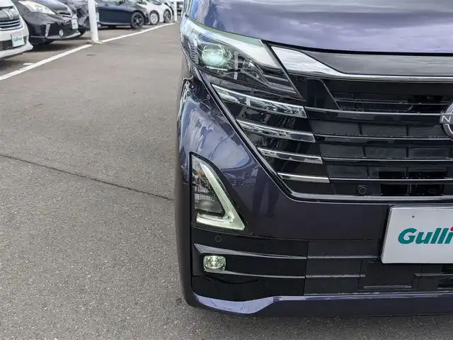 日産 ルークス HWS X プロパイロットED 福井県 2023(令5)年 0.6万km パープルⅡ 全方位カメラ/純正14インチAW/プロパイロット/純正9インチディスプレイオーディオ/両側パワースライドドア/前後ドライブレコーダー/前後コーナーセンサー/クルーズコントロール/ビルトインETC/SOSボタン/オートホールド/アイドリングストップ/純正インテリジェンスルームミラー/ドアバイザー/衝突被害軽減システム/横滑り防止装置/盗難防止装置/LEDヘッドライト/Fフォグ/純正フロアマット/スマートキー