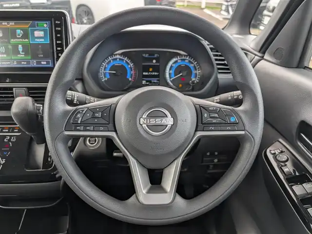 日産 ルークス HWS X プロパイロットED 福井県 2023(令5)年 0.6万km パープルⅡ 全方位カメラ/純正14インチAW/プロパイロット/純正9インチディスプレイオーディオ/両側パワースライドドア/前後ドライブレコーダー/前後コーナーセンサー/クルーズコントロール/ビルトインETC/SOSボタン/オートホールド/アイドリングストップ/純正インテリジェンスルームミラー/ドアバイザー/衝突被害軽減システム/横滑り防止装置/盗難防止装置/LEDヘッドライト/Fフォグ/純正フロアマット/スマートキー