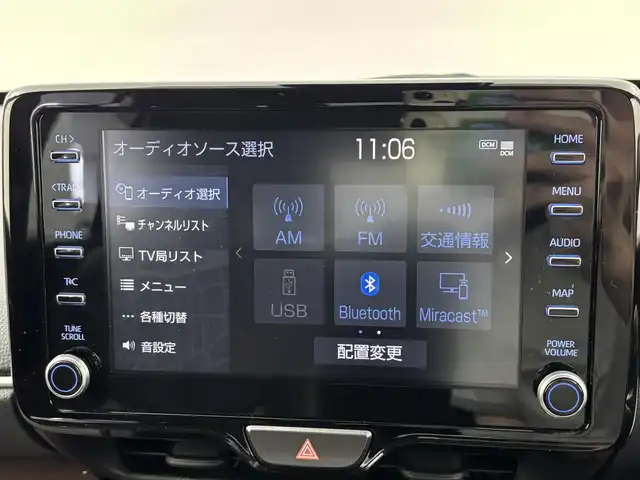 トヨタ ヤリスクロス ハイブリッド Z 福岡県 2021(令3)年 5.4万km ブラックマイカ ワンオーナー　/純正ＤＡナビ／フルセグＴＶ　/全方位カメラ　/ＥＴＣ　/レーダークルコン　/コーナーセンサー　/衝突軽減ブレーキ　/レーンキープ　/ＢＳＭ　/アクセル踏み間違い防止　/シートヒーター　/ハーフレザー　/ＬＥＤ