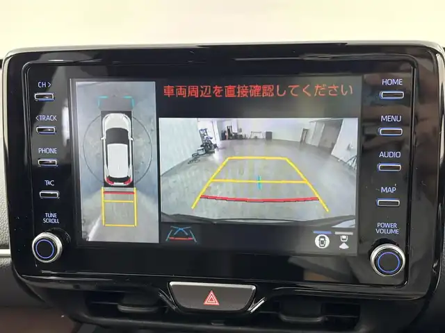 トヨタ ヤリスクロス ハイブリッド Z 福岡県 2021(令3)年 5.4万km ブラックマイカ ワンオーナー　/純正ＤＡナビ／フルセグＴＶ　/全方位カメラ　/ＥＴＣ　/レーダークルコン　/コーナーセンサー　/衝突軽減ブレーキ　/レーンキープ　/ＢＳＭ　/アクセル踏み間違い防止　/シートヒーター　/ハーフレザー　/ＬＥＤ
