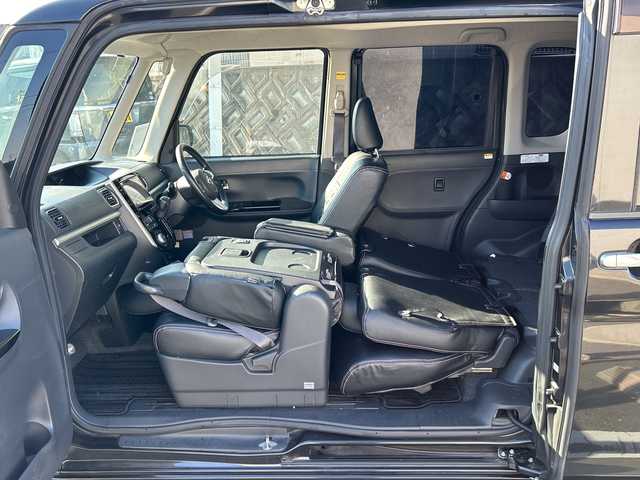 ダイハツ タント カスタム RS SA 大阪府 2014(平26)年 7.6万km ブラックマイカメタリック スマートアシスト　8型ナビ　CD　DVD　フルセグTV　USB　バックカメラ　両側パワースライドドア　ステアリングリモコン　LEDオートライト　フォグ　スマートキー　ウィンカーミラー　アイドリングストップ　ETC　シートカバー