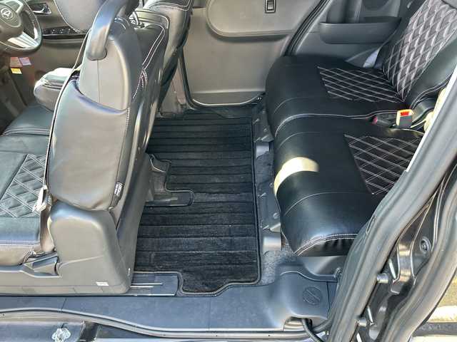 ダイハツ タント カスタム RS SA 大阪府 2014(平26)年 7.6万km ブラックマイカメタリック スマートアシスト　8型ナビ　CD　DVD　フルセグTV　USB　バックカメラ　両側パワースライドドア　ステアリングリモコン　LEDオートライト　フォグ　スマートキー　ウィンカーミラー　アイドリングストップ　ETC　シートカバー