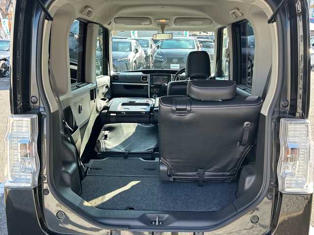 ダイハツ タント カスタム RS SA 大阪府 2014(平26)年 7.6万km ブラックマイカメタリック スマートアシスト　8型ナビ　CD　DVD　フルセグTV　USB　バックカメラ　両側パワースライドドア　ステアリングリモコン　LEDオートライト　フォグ　スマートキー　ウィンカーミラー　アイドリングストップ　ETC　シートカバー