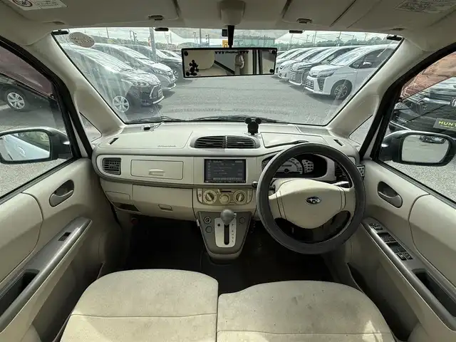 スバル ステラ L 千葉県 2010(平22)年 7万km フロストホワイト 社外７インチナビ/ワンセグＴＶ/社外１４インチアルミホイール/ＥＴＣ/フロアマット/ハロゲンヘッドライト/ドアバイザー