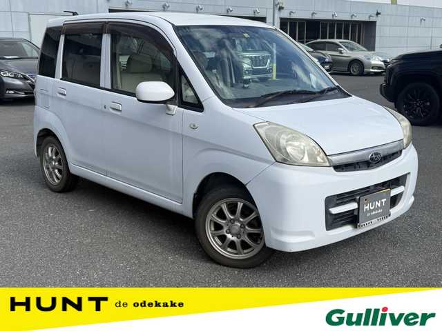 スバル ステラ L 千葉県 2010(平22)年 7万km フロストホワイト 社外７インチナビ/ワンセグＴＶ/社外１４インチアルミホイール/ＥＴＣ/フロアマット/ハロゲンヘッドライト/ドアバイザー