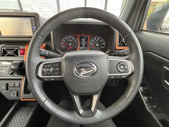 ダイハツ タフト G ターボ 宮城県 2021(令3)年 5.5万km レイクブルーメタリック 登録時走行距離54286km/ワンオーナー/純正ナビ/フルセグTV/CD/DVD/Bluetooth/ガラスルーフ/ルーフレール/バックカメラ/プッシュスタート/スマートキー/ACC/衝突軽減ブレーキ/アイドリングストップ/横滑り防止装置/ステアリングリモコン/オートライト/フォグランプ/コーナーセンサー/ETC/シートヒーター/LED