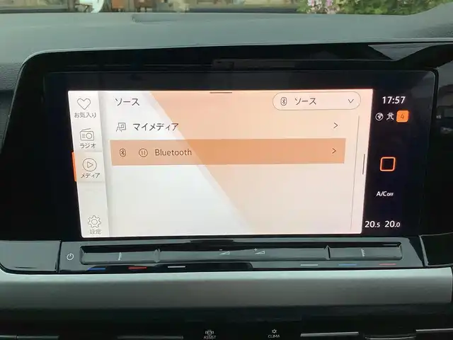 フォルクスワーゲン ＶＷ ゴルフ eTSI アクティブ 宮城県 2021(令3)年 3万km プラチナグレーM 純正ナビ/レーンアシスト/プッシュスタート/ドライブレコーダー/ターボ/Bluetooth接続/バックカメラ/オートライト/純正フロアマット/LEDライト/電動格納ミラー/ミラーウィンカー