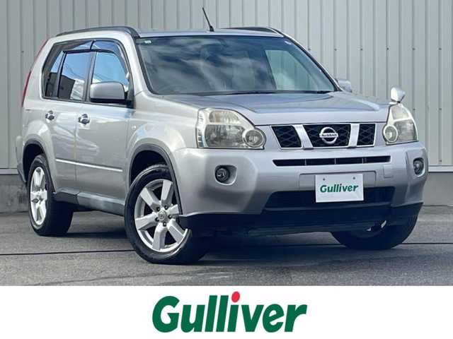 日産 エクストレイル 20GT 山形県 2008(平20)年 3.8万km ダイヤモンドシルバー 4WD/HDDナビ/　　【CD　DVD　ワンセグ】/バックカメラ/HIDオートライト/純正17インチアルミホイール/ターボ/寒冷地仕様/ルーフレール/純正フロアマット/ダウンヒルアシストコントロール/電動格納ミラー/リモコンキー/ETC